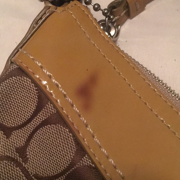 COACH Vintage Handbag Purse / Bag, Authentic, Brown and Gold - Picture 4 of 11